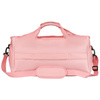 Weekendowa torba podróżna z poliestru w różowym kolorze zamykana na suwak - Peterson