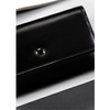 Portfel skórzany czarny dla kobiet z RFID - Peterson