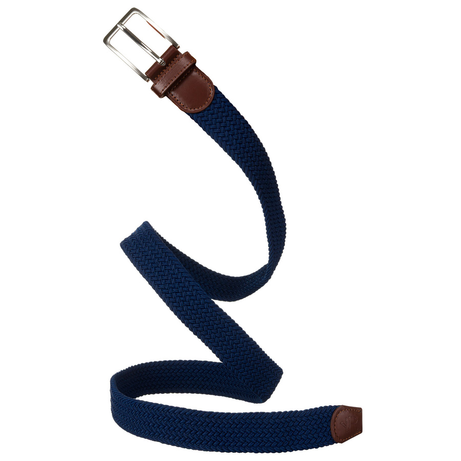 Granatowy, uniseksowy pasek parciany - Rovicky