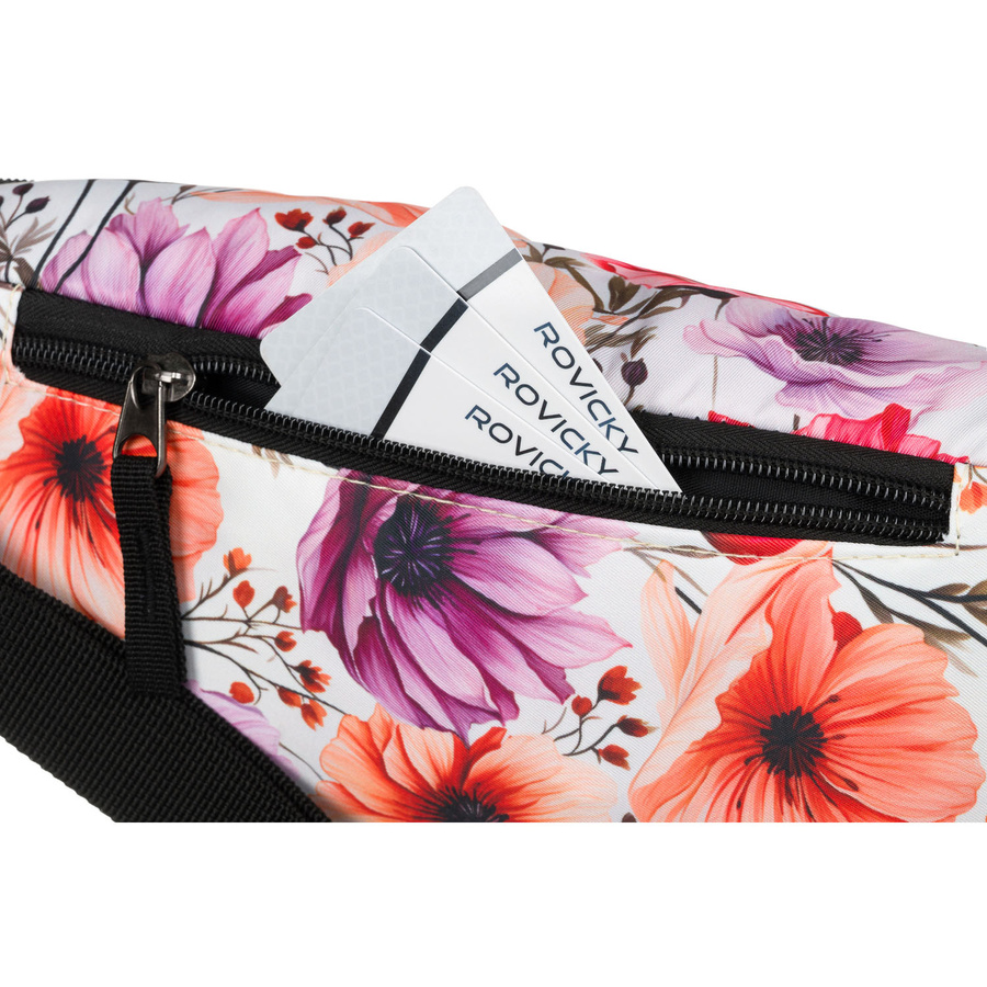Pojemna saszetka damska na biodra lub przez ramię - Rovicky