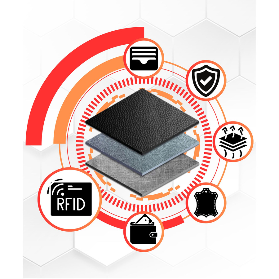 Czerwony portfel damski skórzany z dużą sekcją na bilon - Peterson
