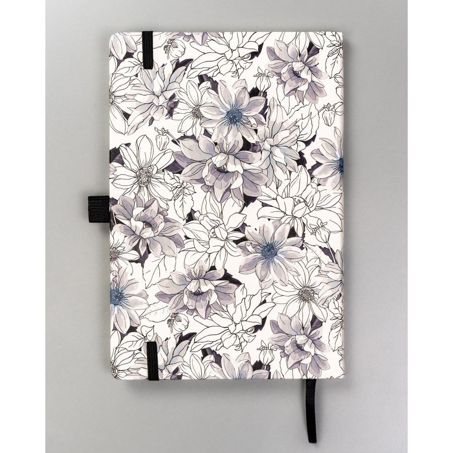 Notes A5 zadrukowany w kropki i wyposażony w gumkę zamykającą - Peterson