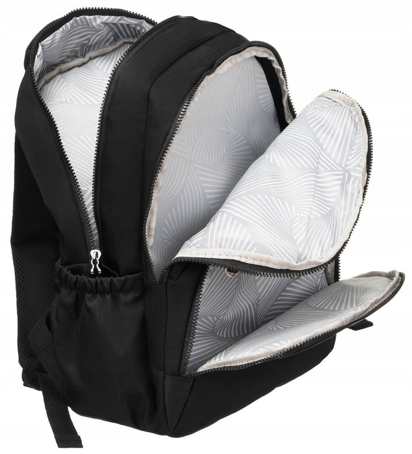 Pojemny plecak damski z nylonu - Peterson