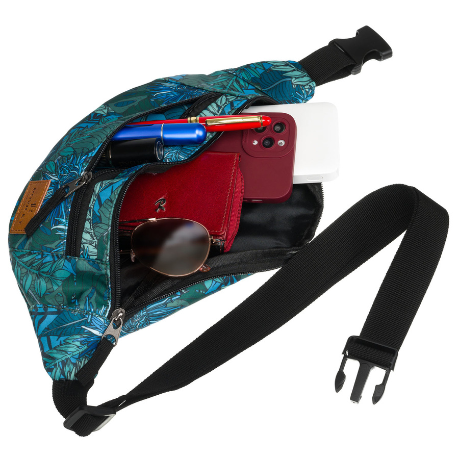 Nerka damska na biodra lub przez ramię z kieszenią zewnętrzną - Rovicky