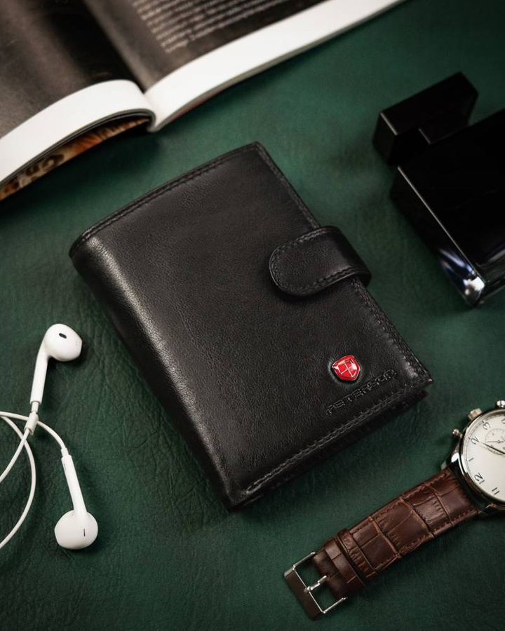 Elegancki, skórzany portfel męski - Peterson