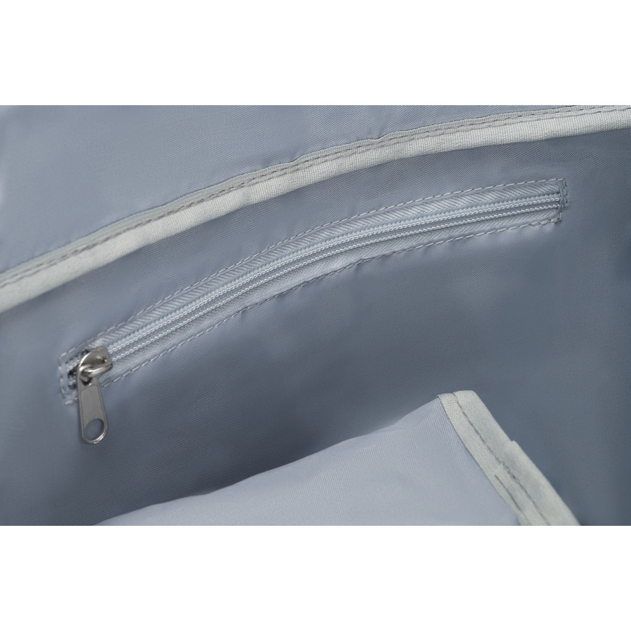 Czarna torba podróżna z uchwytem na walizkę - Peterson