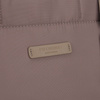 Shopperka damska z nylonu w beżowym kolorze zamykana klipsem magnetycznym - Peterson