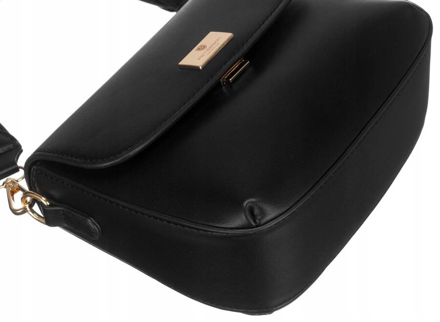 Klasyczna listonoszka damska ze skóry ekologicznej - Peterson