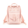 Wodoodporny plecak miejski w różowym kolorze zamykany suwakiem - Himawari