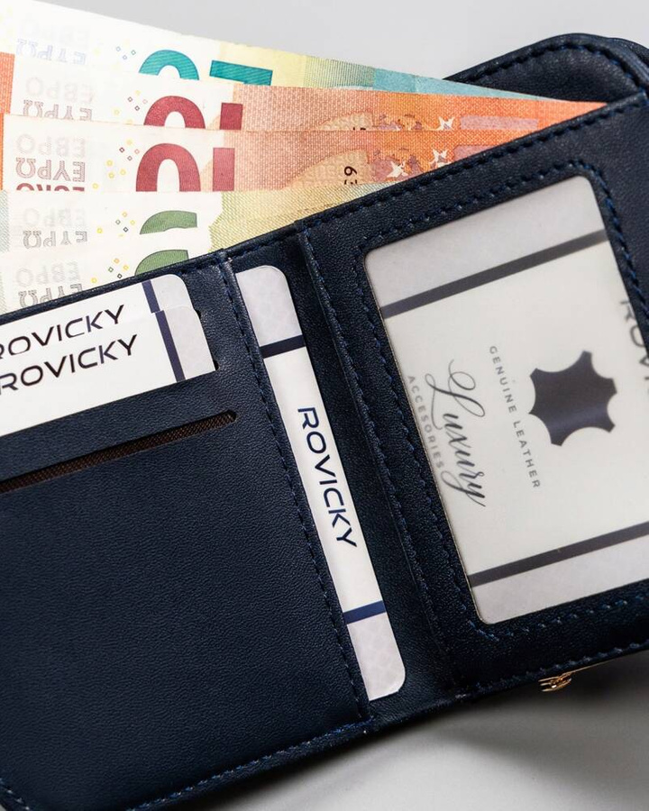 Portfel-portmonetka damska ze skóry ekologicznej - Milano Design