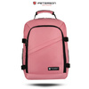 Różowy plecak podróżny zawieszony na regulowanych szelkach - Peterson