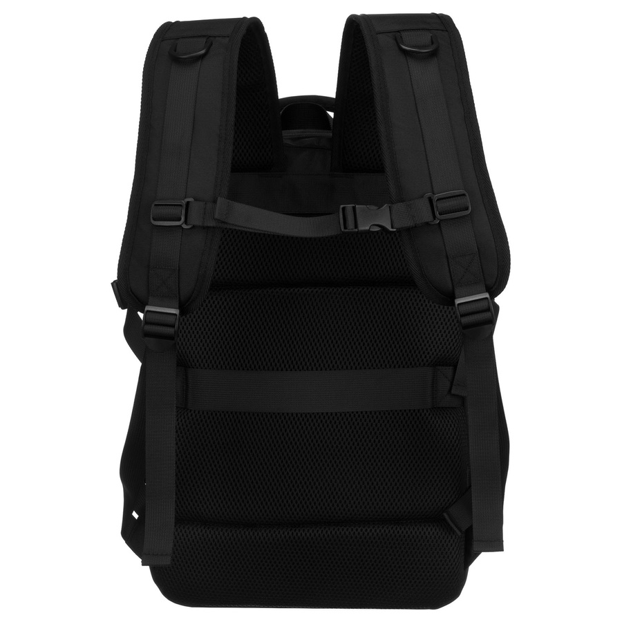 Czarny, podróżny plecak idealny na bagaż podręczny do samolotu - Peterson