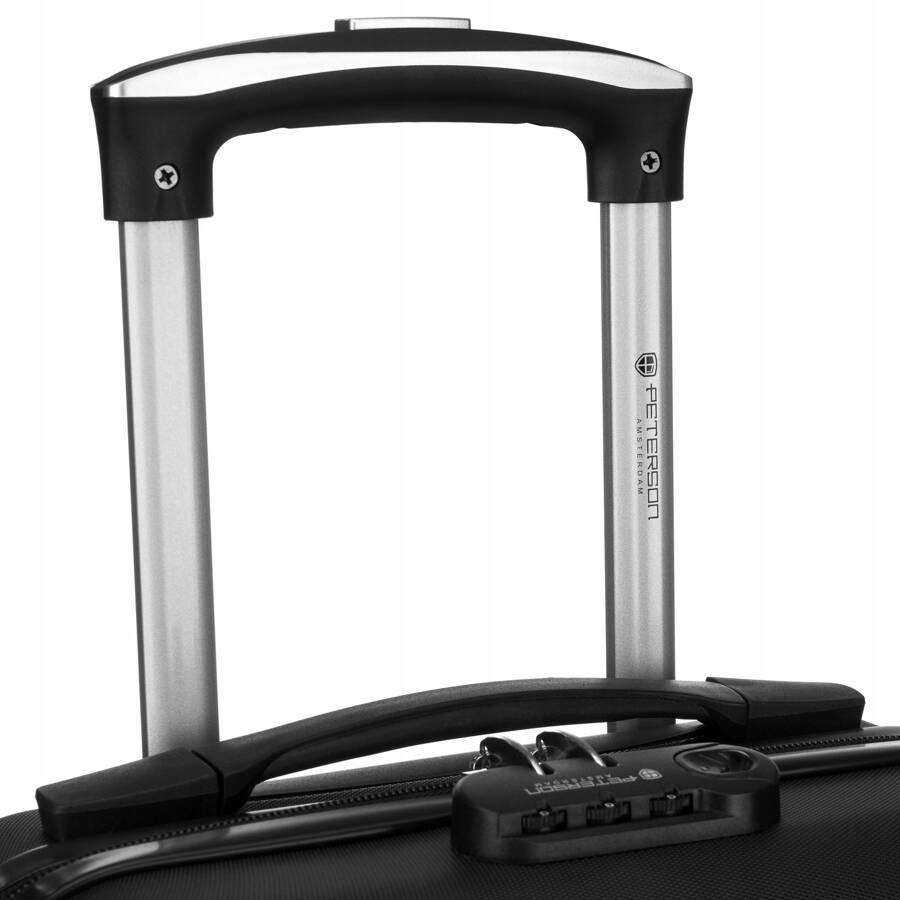 Mała walizka kabinowa ze zdejmowanymi kółkami - Peterson