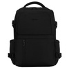 Plecak podróżny z poliestru w czarnym kolorze z miejscem na laptopa - Peterson