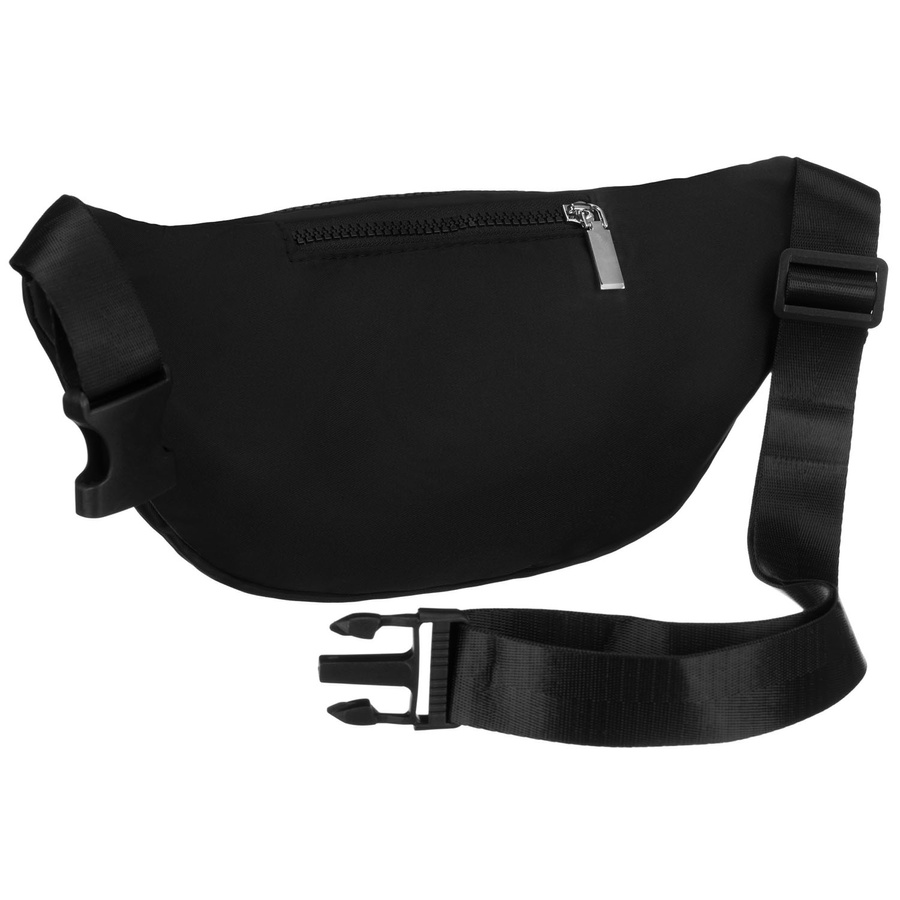 Saszetka miejsko-sportowa w czarnym kolorze - Peterson