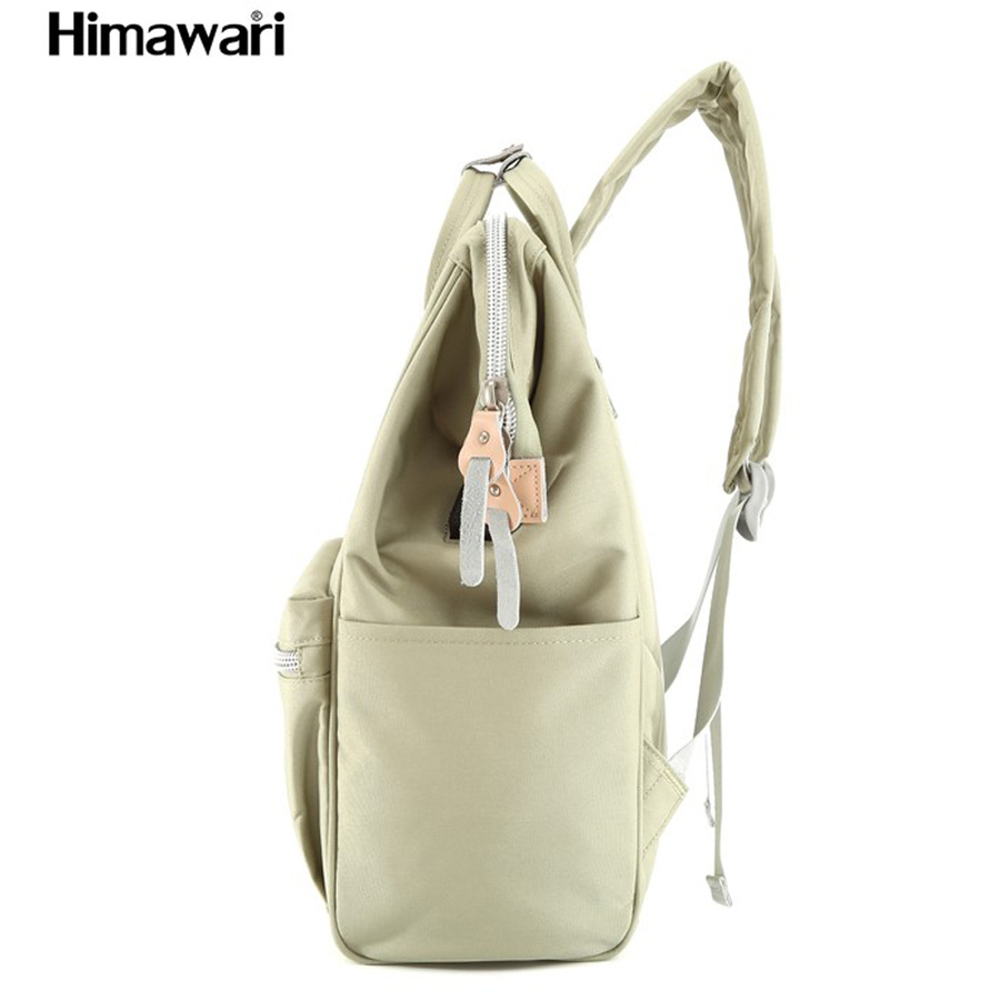 Plecak wielofunkcyjny z portem USB w odcieniu oliwkowym - Himawari