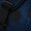 Czarnogranatowa, sportowa torba podróżna na ramię z dopinanym paskiem - Peterson
