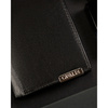 Klasyczny, pionowy portfel męski ze skóry naturalnej w czarnym kolorze - 4U Cavaldi