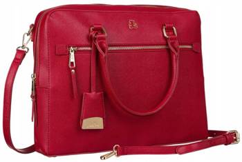 Biznesowa torba damska z przegródką na laptopa i uchwytem na walizkę — LuluCastagnette