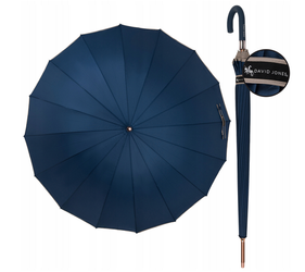 Długi, automatyczny i elegancki parasol — David Jones