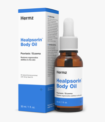 Healpsorin Olejek do twarzy i ciała o silnym działaniu nawilżającym — Hermz