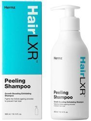 Peelingujący szampon z dodatkiem pudru z łupiny orzecha włoskiego — Hermz