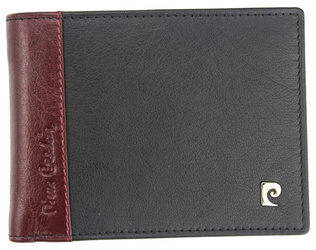 Skórzany portfel męski na karty i dokumenty - Pierre Cardin