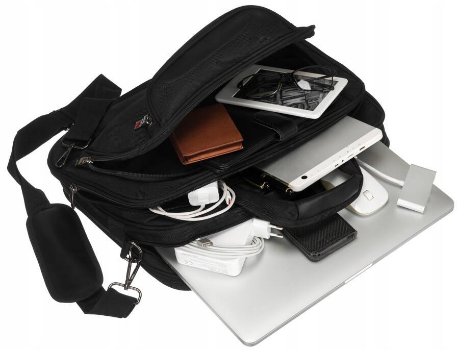 Duża torba na laptopa do 15.6  cala  - Peterson