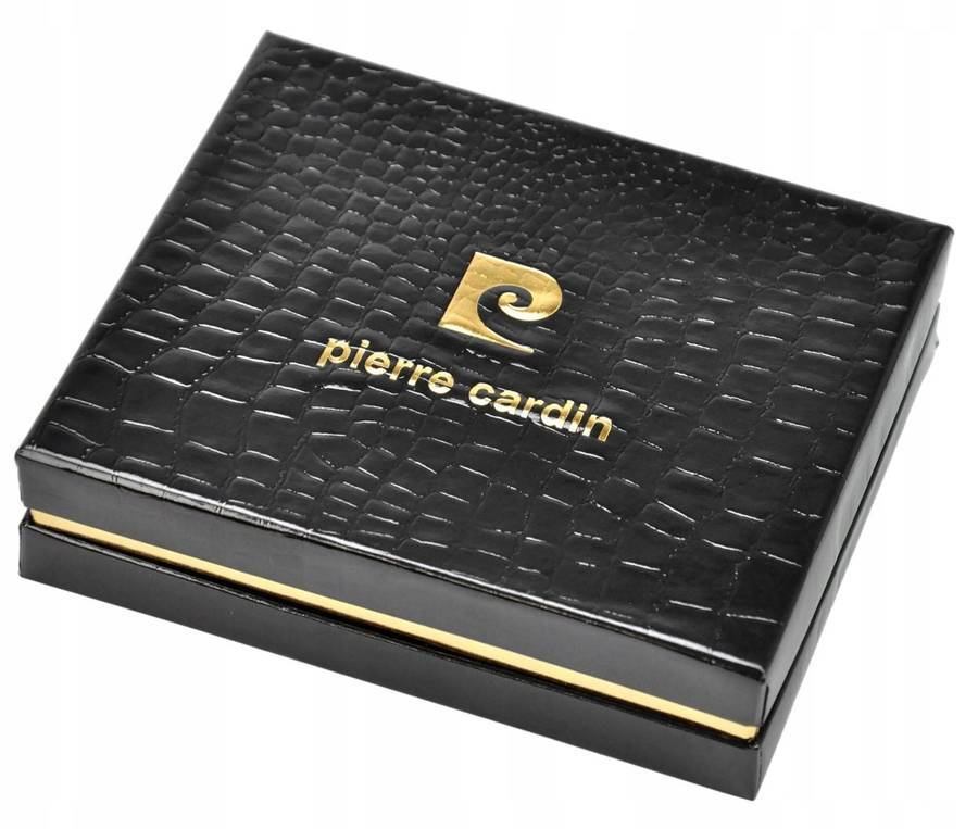 Klasyczny portfel męski na zatrzask — Pierre Cardin