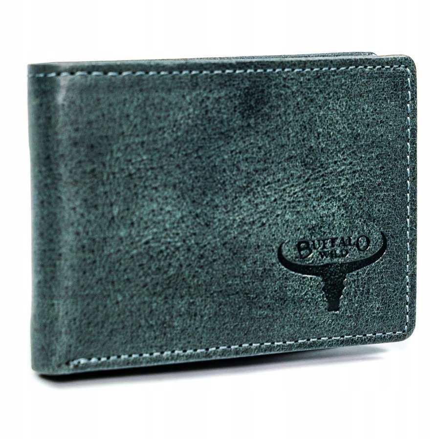 Niewielki portfel męski z funkcją RFID — Buffalo Wild