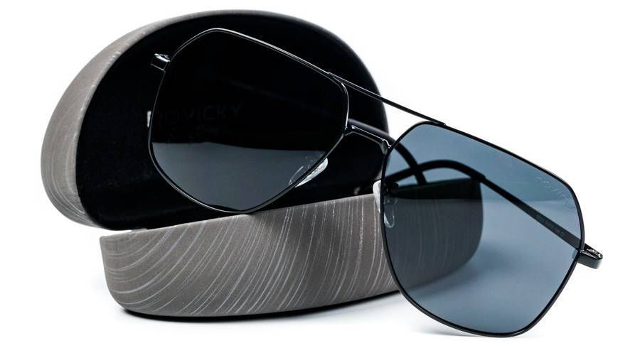 Okulary-aviatorki przeciwsłoneczne polaryzacyjne — Rovicky