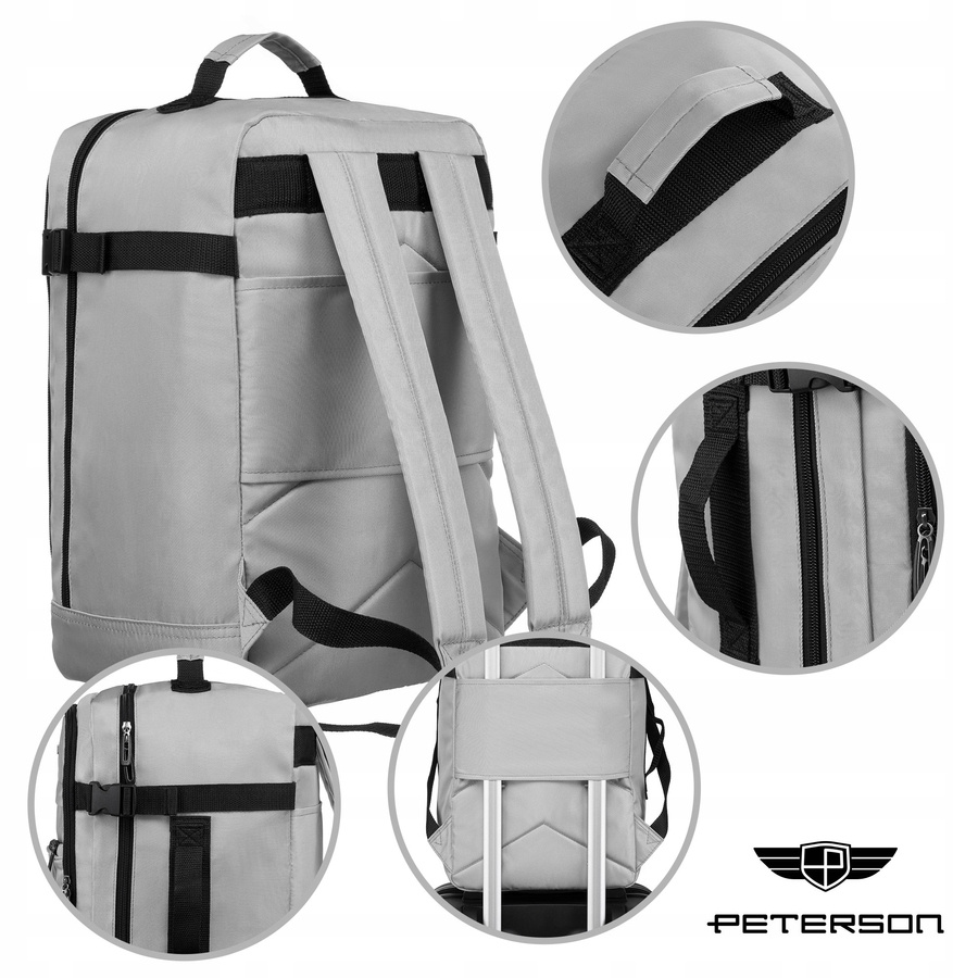 Pojemny plecak kabinowy - Peterson