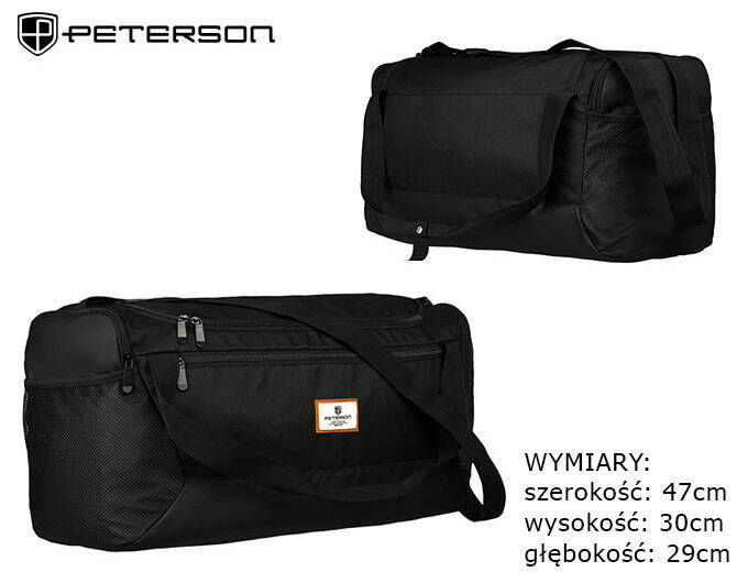 Sportowa torba do ręki i na ramię — Peterson