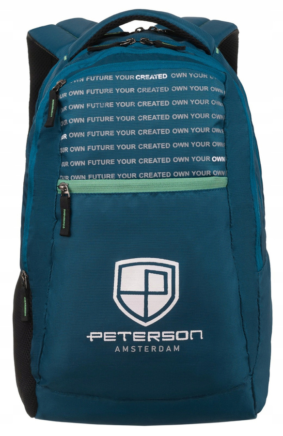 Sportowy, pojemny plecak z poliestru - Peterson