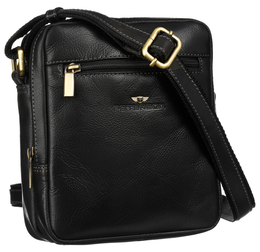 Torba skórzana PTN TB-709-COM BLACK