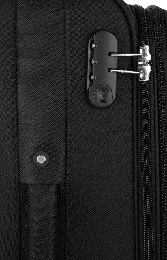 Zestaw walizek podróżnych miękkich - Peterson