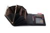 Duży skórzany portfel damski z portmonetką na bigiel RFID - Peterson