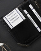 Pionowy portfel męski ze srebrnym akcentem, skóra naturalna licowa - Rovicky