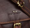 Skórzana torba męska w stylu vintage — Peterson