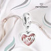 Srebrny charms serce mama do modułowej bransoletki - Peterson
